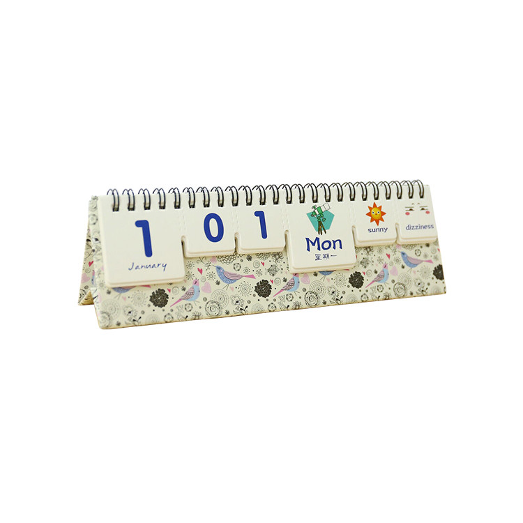 FPA1126 Creative Korean Style Mini Desk Calendar