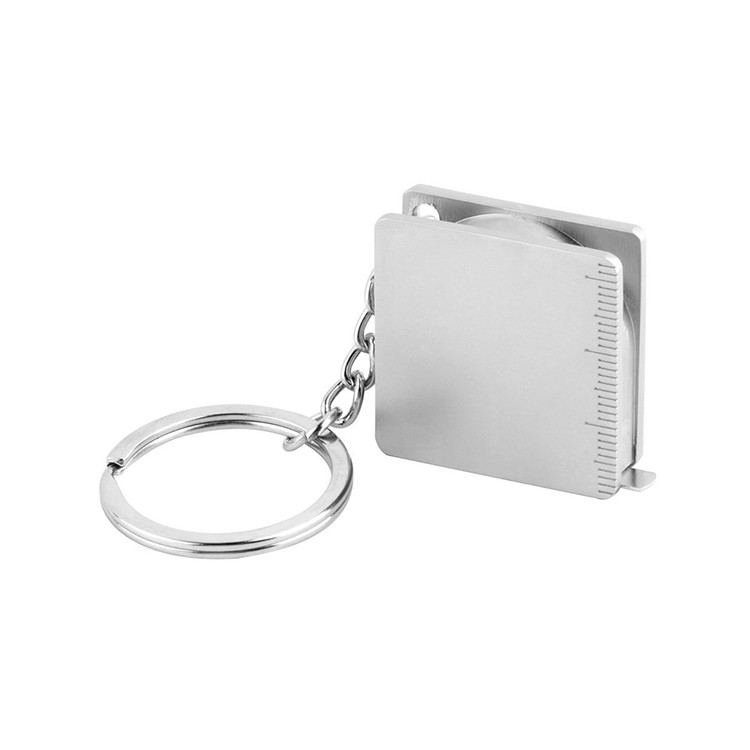 HAK1132 Portable Metal Ruler Tape Key Ring
