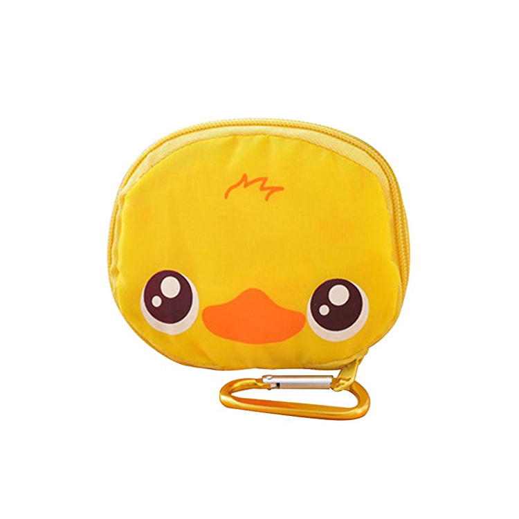 HAS1115 Reusable Folding Shopping Tote with Hook