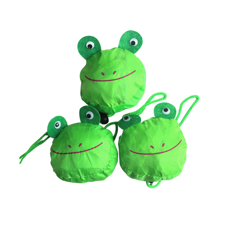 HAS1135 Frog-shaped Shopping Tote with Buckle