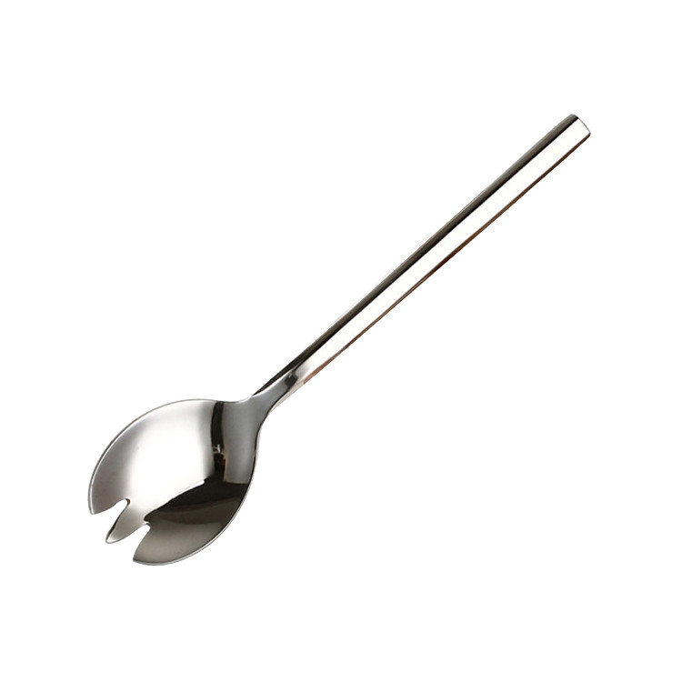 BWS1170 Salad Spork with Wavy Handle