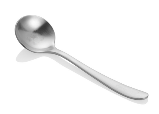 BWS1255 Rounded Dining Spoon, Small Size