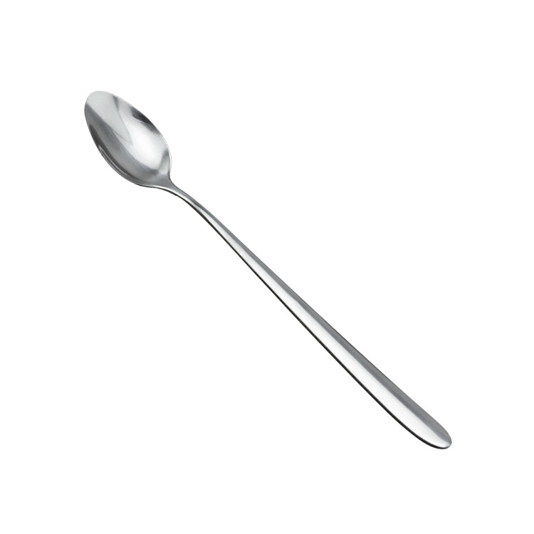 BWS1265 Stainless Steel Oval-Bowl Spoon with Long Handle