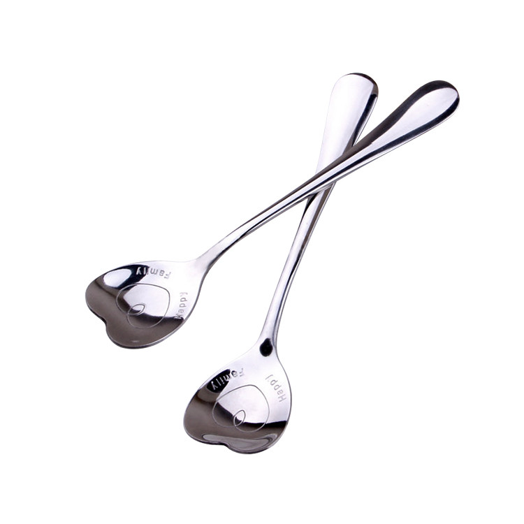 BWS1267 Heart-Shape Dining Spoon