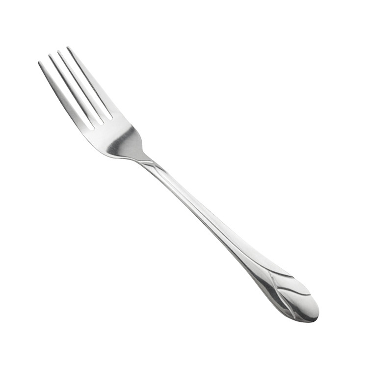 BWS1300 Dining Fork with Rose Pattern Handle