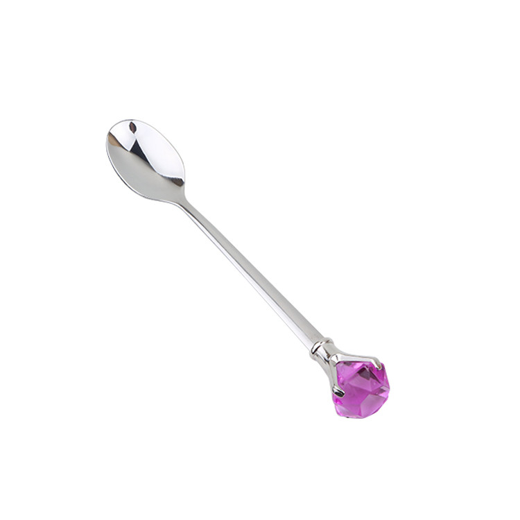 BWS1312 Dining Spoon with Crystal Ornament Handle