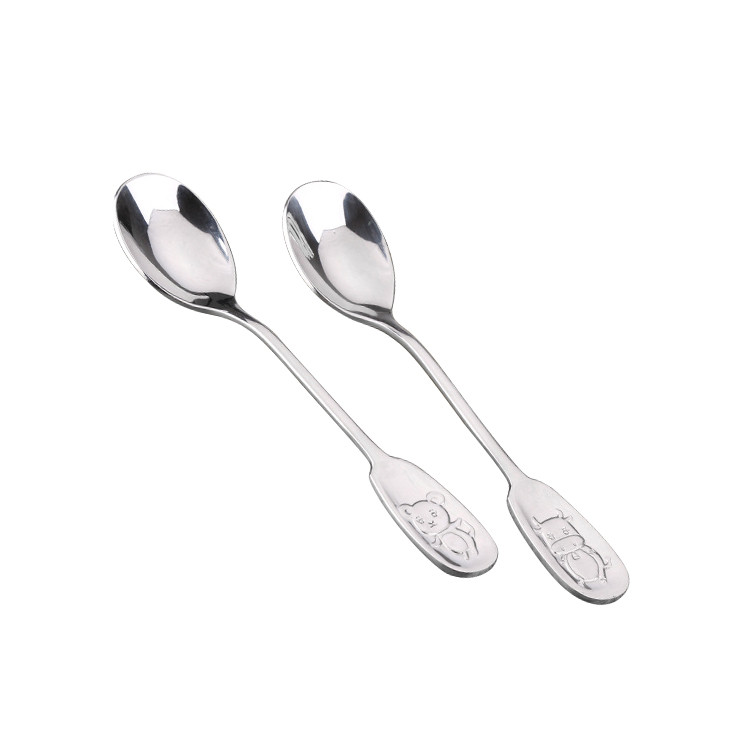 BWS1424 Animal Pattern Handle Dining Spoon
