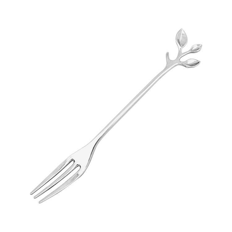 BWS1425 Tree-Leaf Shape Fruit Fork