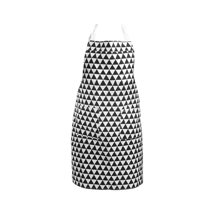 APA1189 Classic Geometric Pattern Cotton Apron