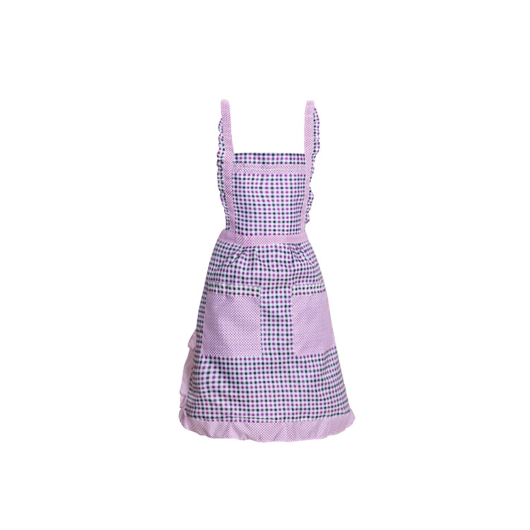 APA1195 Ladies' Slim Fit Sundress Apron with Convenient Pockets