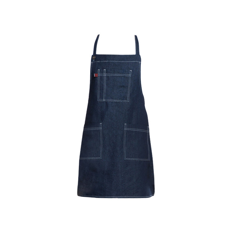 APA1200 Stylish Denim Apron with Convenience Pockets