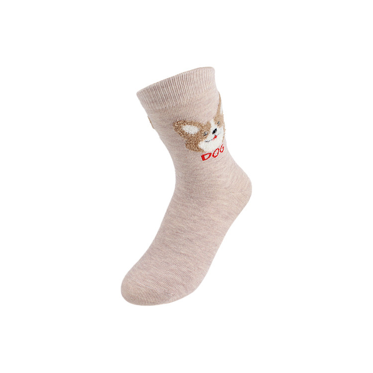 APS1129 Women's Cartoon Animal Sock