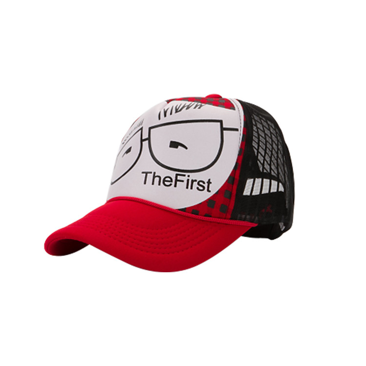 APH1153 Mushed Baseball Cap with funny patterns