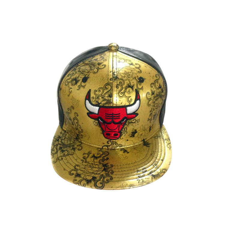 APH1235 Child's Hip-hop PU Baseball Cap