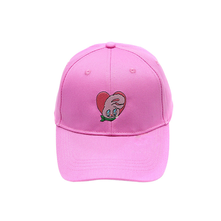 APH1217 Funny Pink Cotton Baseball Cap