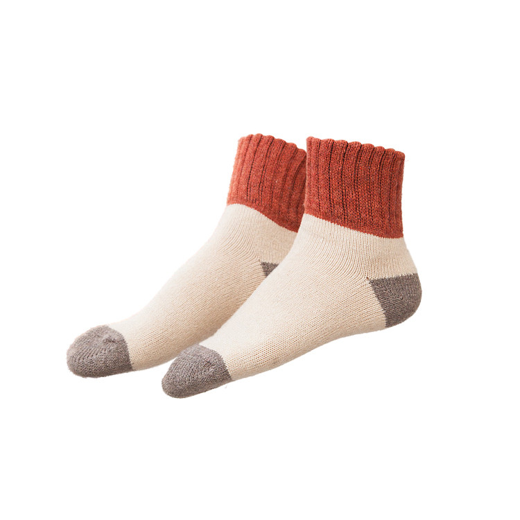 APS1210 Women Winter Ribbed-cuff Sock