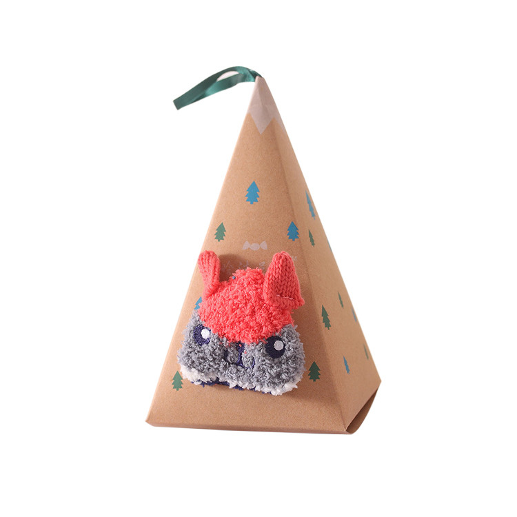 APS1203 Women's Coral Fleece Cartoon Socks