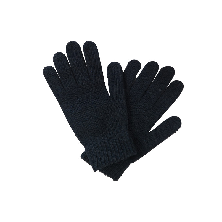 APG1142 Unisex Solid Black Acrylon Glove with Capacitive Fingers
