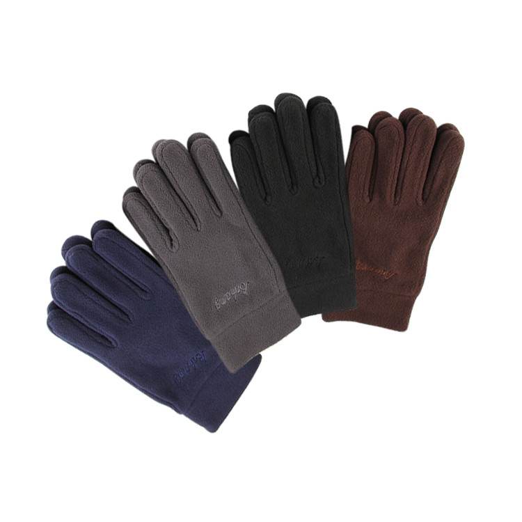 APG1176 Men's Korean Style Thickened Polar Fleece Glove