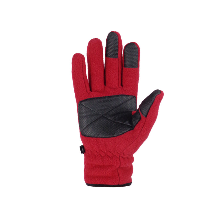 APG1181 Solid Color Polar Fleece Climbing Glove with Capacitive Fingers