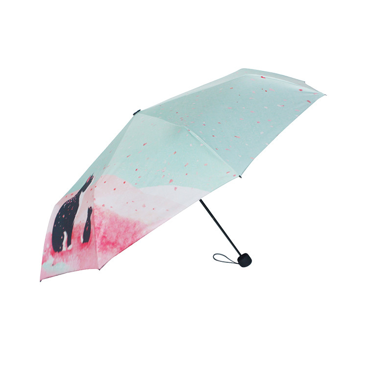 SUT1135 Kitty Tri-fold Umbrella-42"