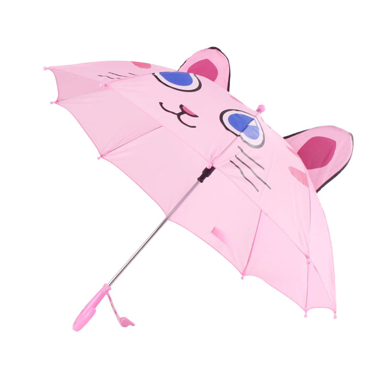 SUT1182 Cute Cartoon Kitty Printed 37" Umbrella