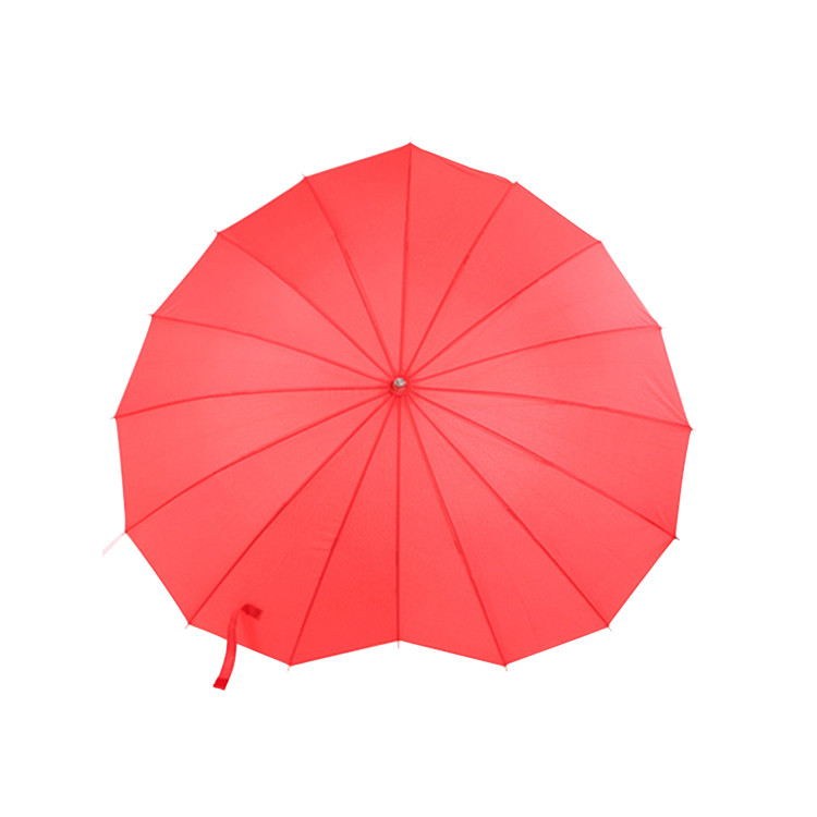 SUT1128 Heart Shaped Automatic Open and Close Umbrella-43"
