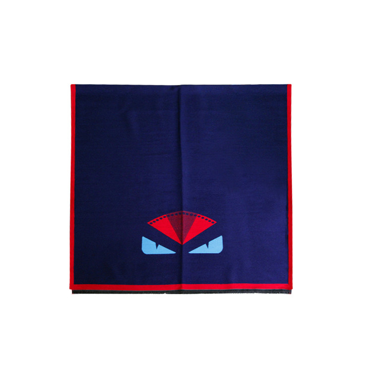 APC1166 Ladies' Exquisite Warmth Scarf Shawl with Little Monster Pattern