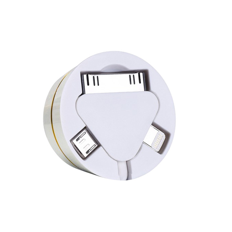 ELC1131 Portable 3-in-1 Data Charge Cable & Sync