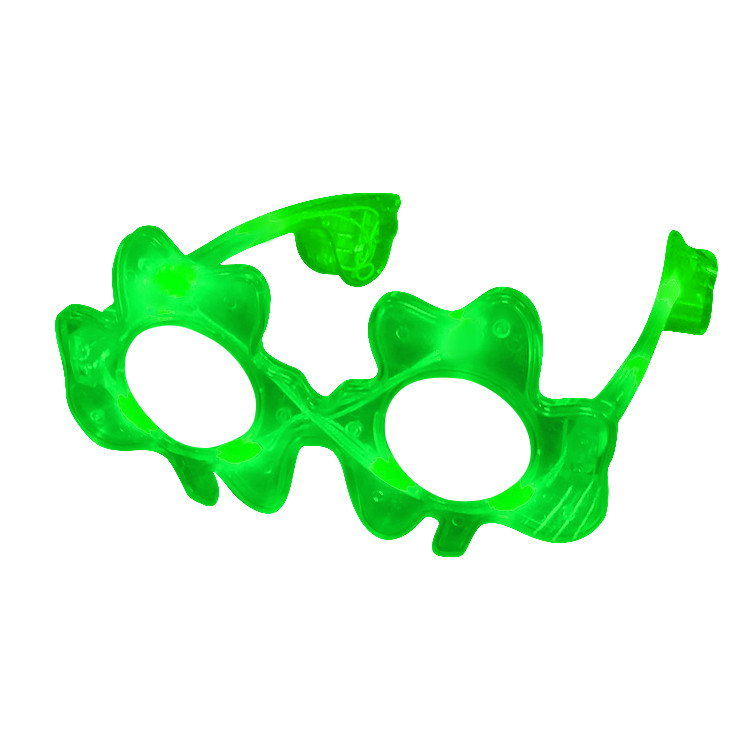 SUS1184 Clover Designed LED Light Glasses
