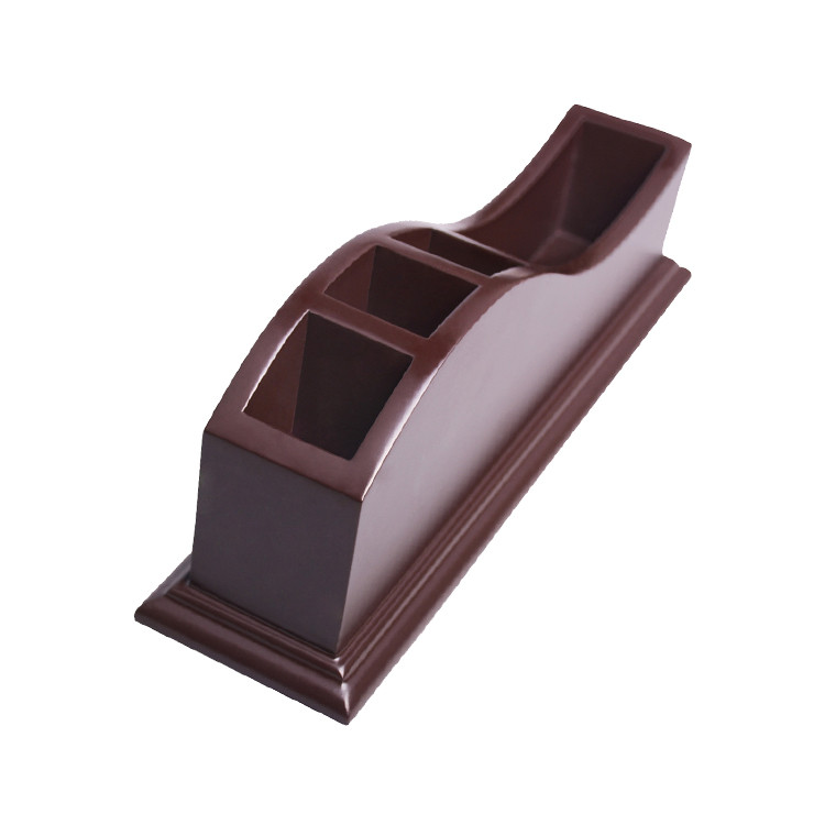 FPE1179 Desktop Wooden Pen Box, Card Holder