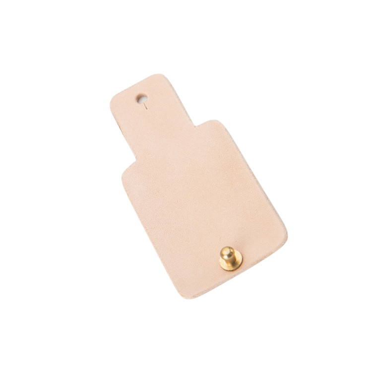 ELA1141Leather Earphone Winder with Button