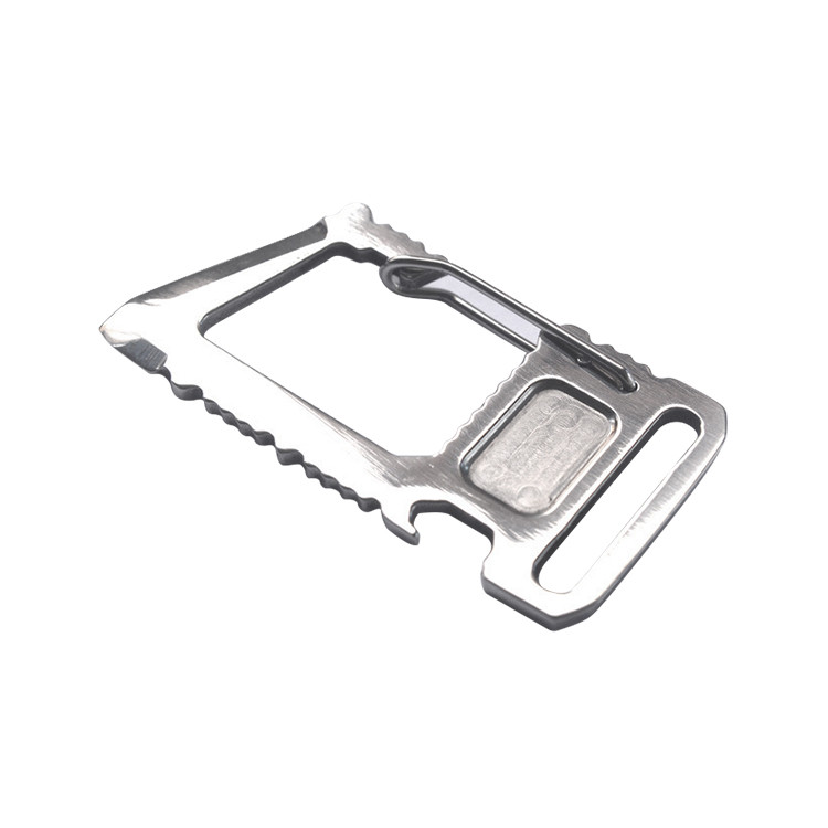 SUC1228 Multi-purpose Outdoor Stainless Hook Carabiner
