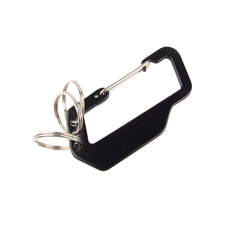 SUC1229 D-shaped Versatile Carabiner with Three Key Hooks