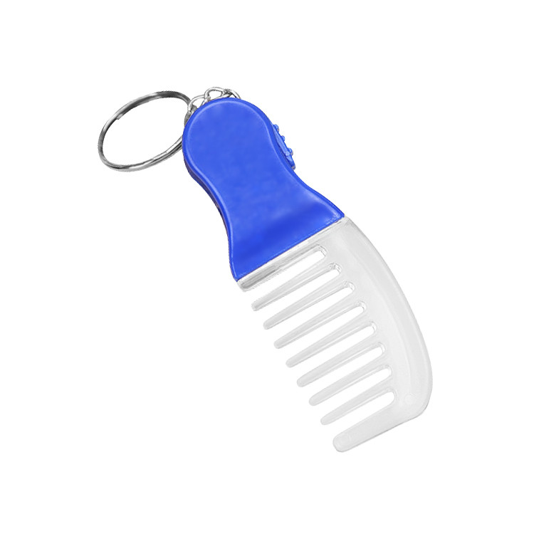 BWR1134 LED Comb Shape Acrylic Keychain