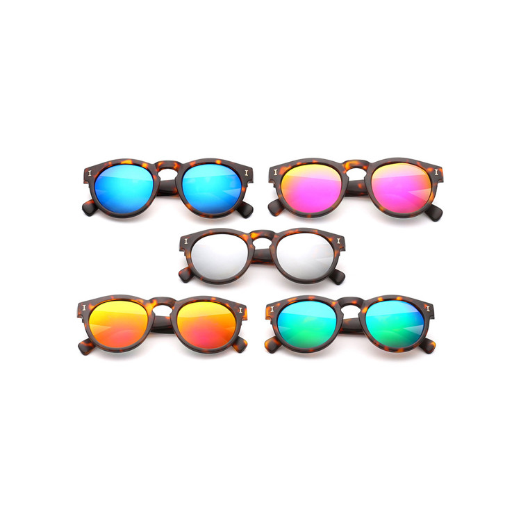 SUS1112 Round Lens Sunglass with Retro Style Frame