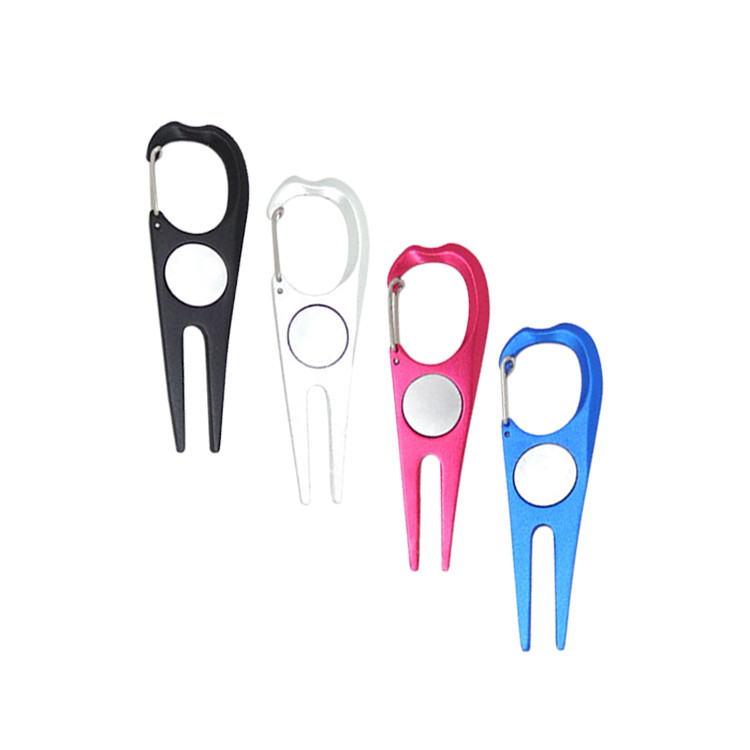 SUG1201 Golf Divot Tool with Carabiner Buckle