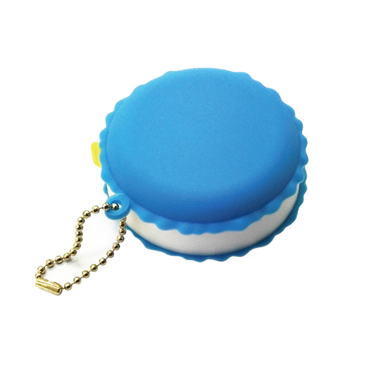 HAT1206 Macarons Candy Color Mini Tape Measure Keychain