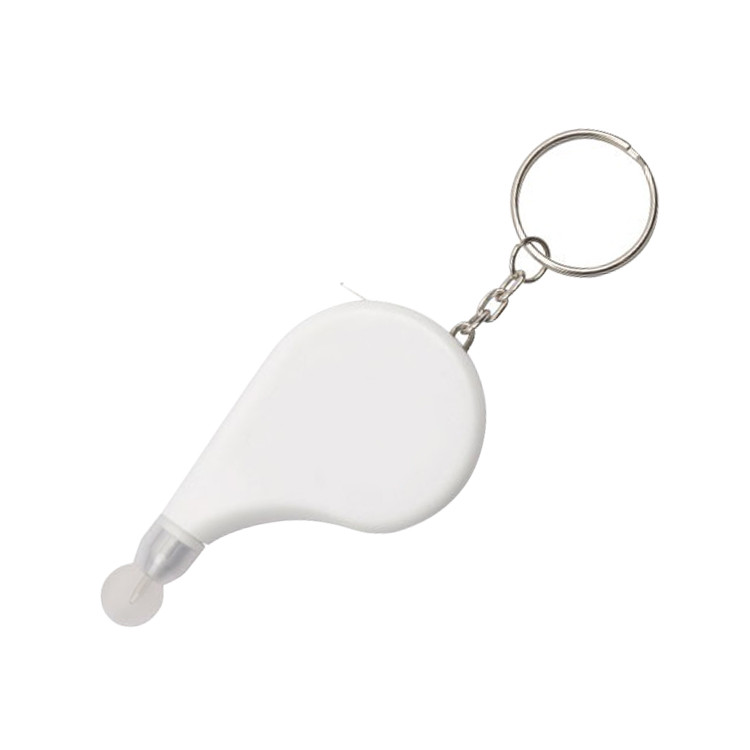 HAT1215 Multi-purpose Comma Shaped Ballpoint Pen with Measuring Tape