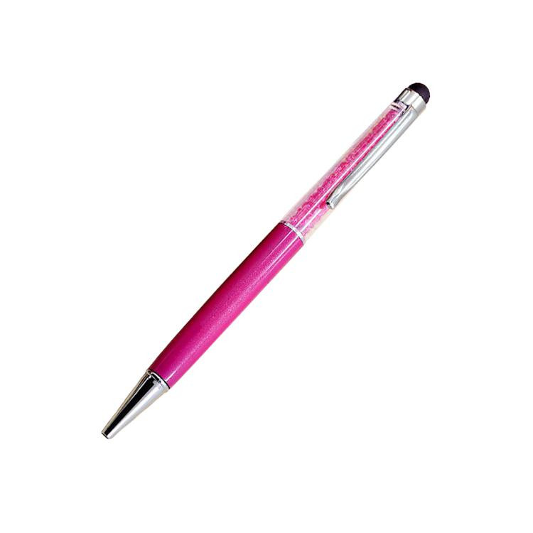 FPP1302 Crystal Ballpoint Pen with Touch Stylus Top