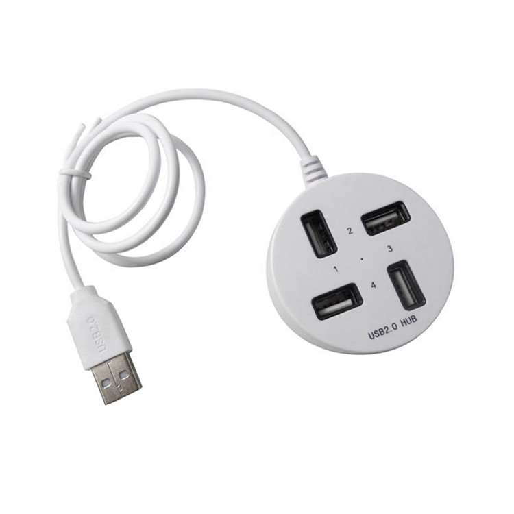 ELB1129Round 4-port 2.0 USB Hub