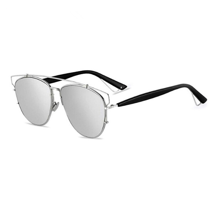 SUS1133 Ultra Light Metal Frame Mirror Flat Lens Sunglasses