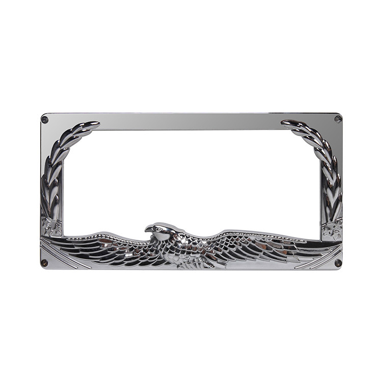 HAA1202 High-polished License Plate Frame