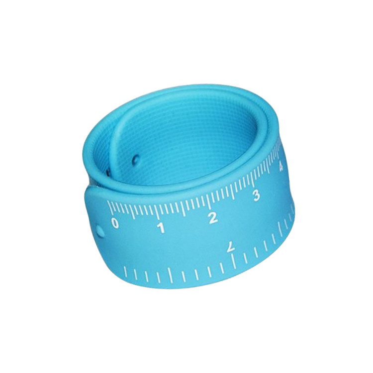 FPE1248 Silicone Slap Bracelet Ruler