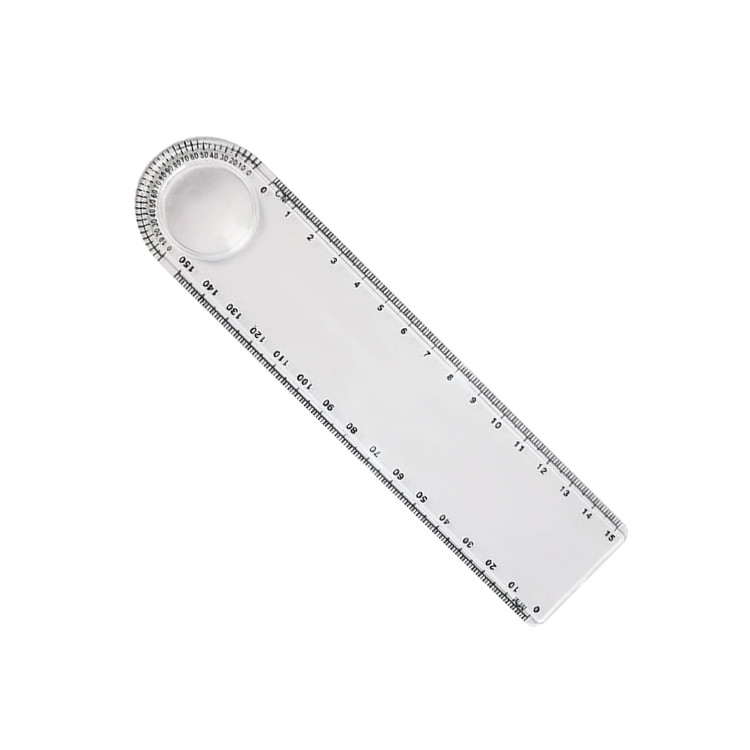 FPE1252 Practical Stationery Arithmetic Ruler with Magnifier