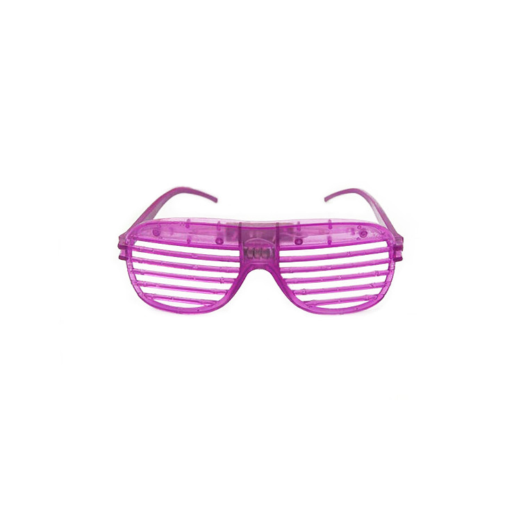 SUS1162 LED Light Up Shutter Frame Party Glasses