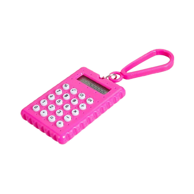 FPE1269 Mini Biscuit Designed Calculator Keychain