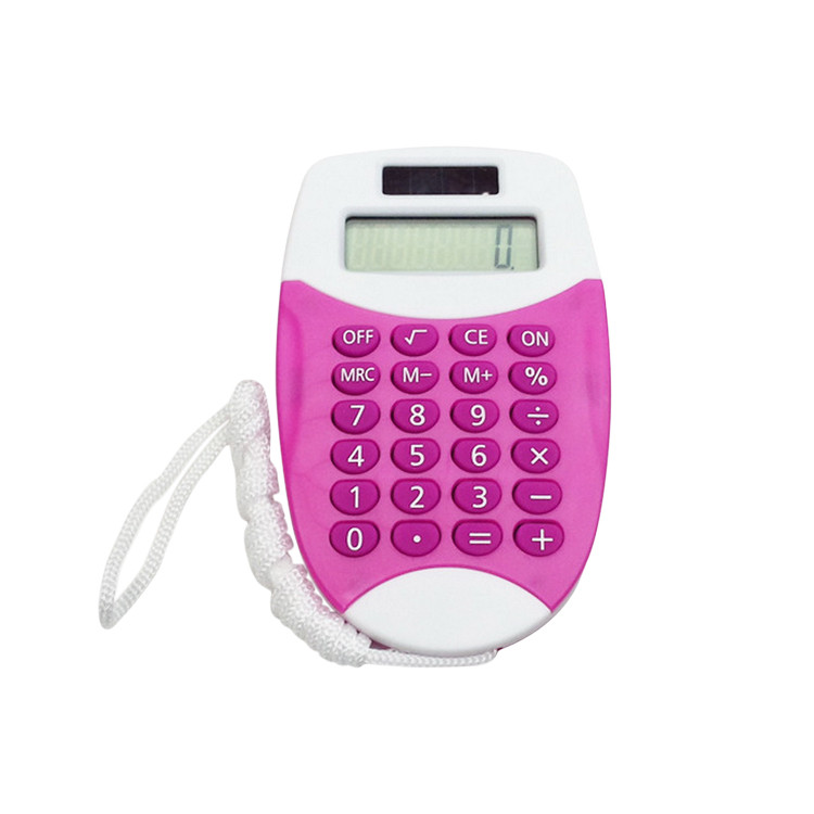FPE1287 Pocket 8 Bit Calculator with Strap