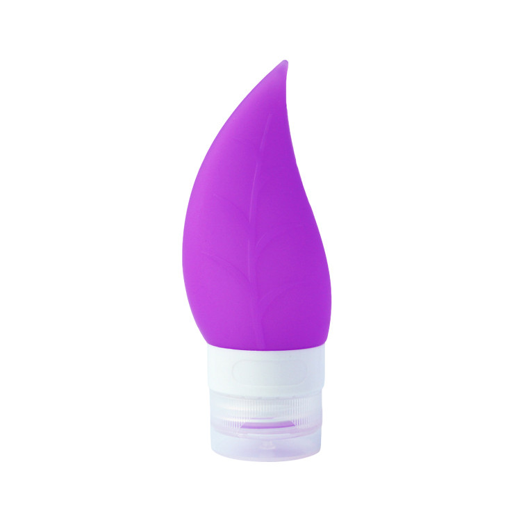 SUR1122 Leaf-shaped Silicone Travel Lotion Bottle
