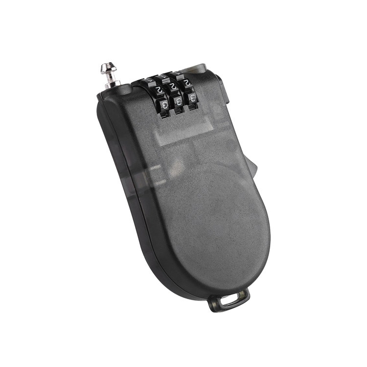 SUR1137 3-digit Retractable Cable Password Lock